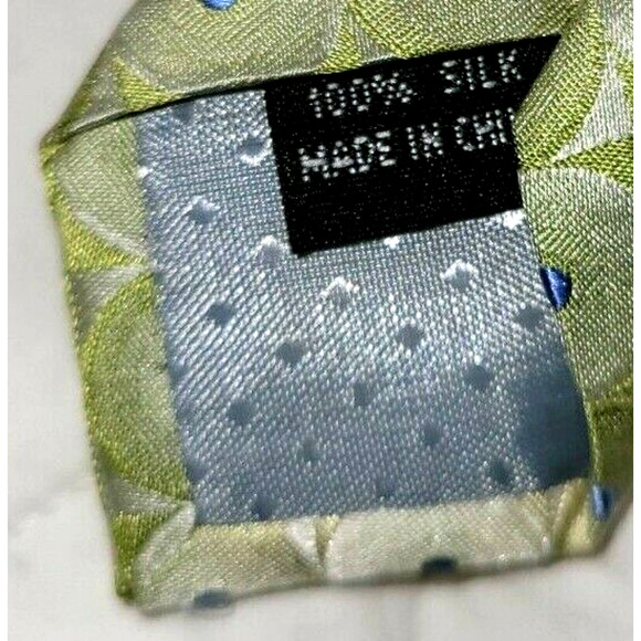 Parsley Luxury Neckwear Tie Silk 60" Tie EUC 3" - Picture 6 of 6